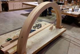 Custom Wood Project In Progress
